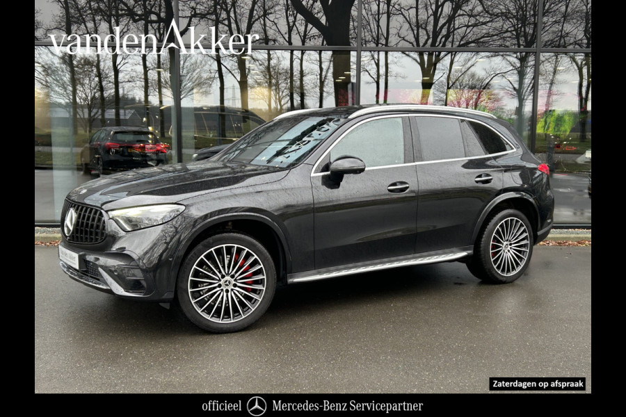Mercedes-Benz GLC 300e AMG 4Matic // Panorama dak // Burmester // Memory // 360 Camera // 20 inch // Treeplanken // Sfeerverlichting // Keyless