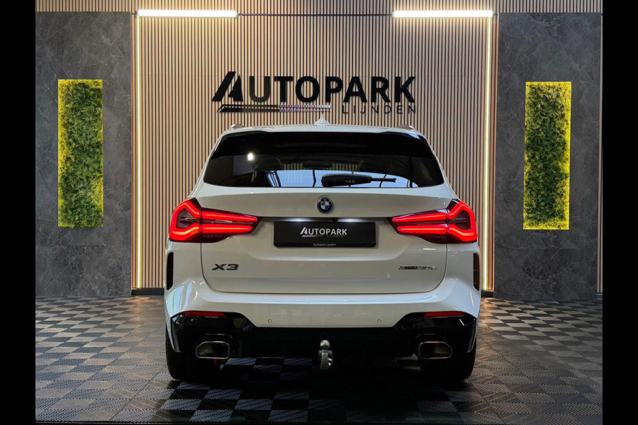 BMW X3 XDrive30e High Executive M-SPORT|PANO|HuD|LASER|CARPLAY|TREKHAAK|SFEERVERLICHTING|STUURVERWARMING|PLUG IN HYBRIDE|292PK
