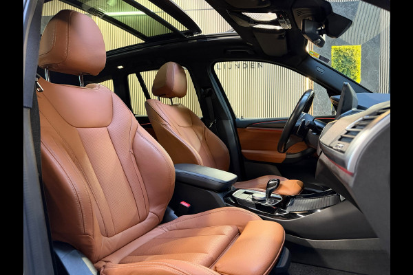 BMW X3 XDrive30e High Executive M-SPORT|PANO|HuD|LASER|CARPLAY|TREKHAAK|SFEERVERLICHTING|STUURVERWARMING|PLUG IN HYBRIDE|292PK