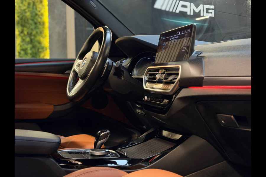 BMW X3 XDrive30e High Executive M-SPORT|PANO|HuD|LASER|CARPLAY|TREKHAAK|SFEERVERLICHTING|STUURVERWARMING|PLUG IN HYBRIDE|292PK
