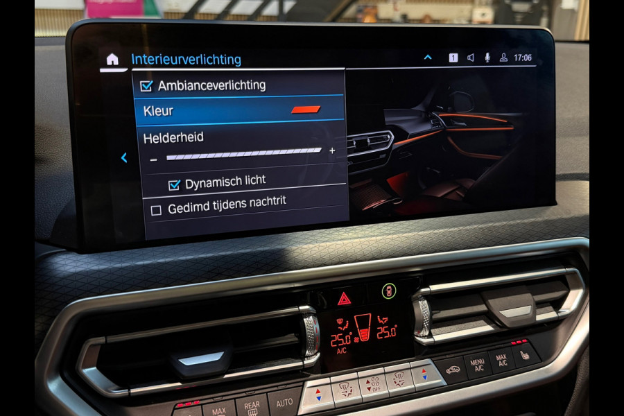 BMW X3 XDrive30e High Executive M-SPORT|PANO|HuD|LASER|CARPLAY|TREKHAAK|SFEERVERLICHTING|STUURVERWARMING|PLUG IN HYBRIDE|292PK