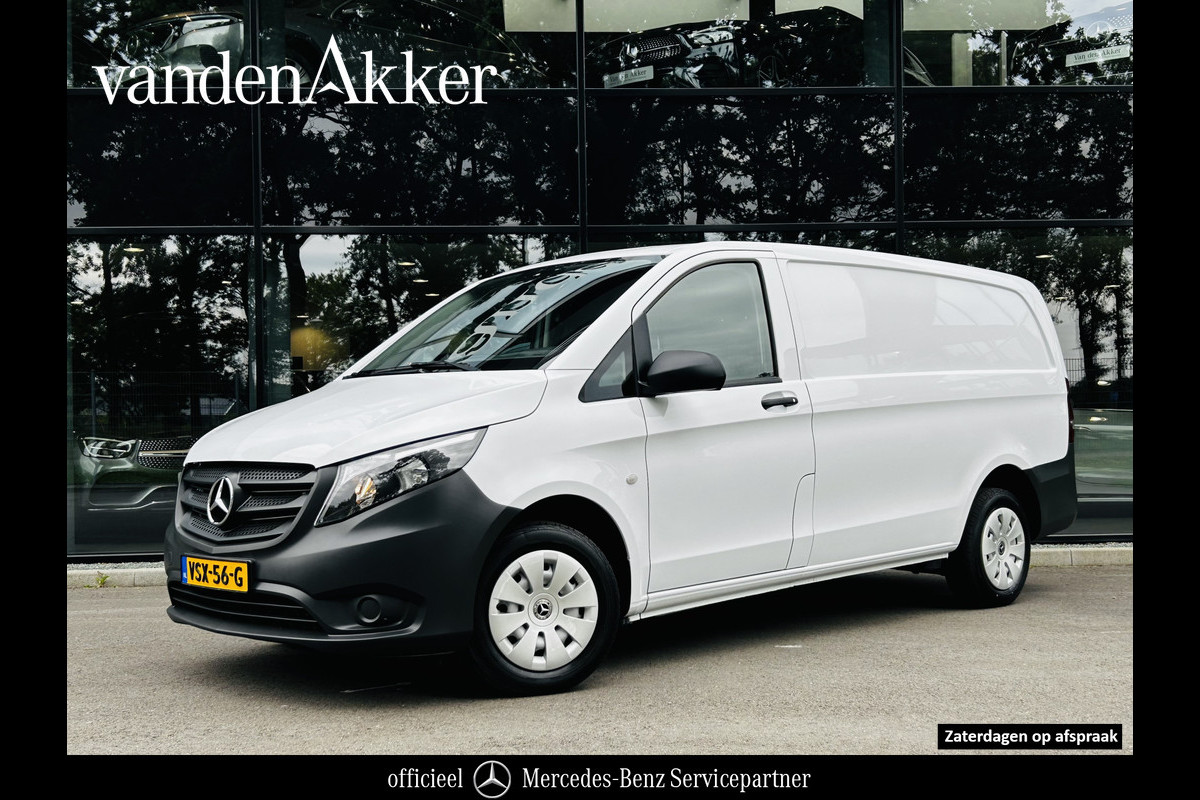 Mercedes-Benz Vito 110 CDI L2 Lang RWD // GRATIS TREKHAAK // Airco // Achterklep // 12 mnd Garantie // 2000kg // Bank // Radio // CV // Betimmering