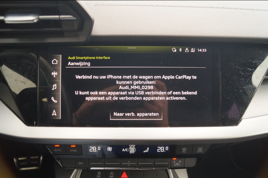 Audi A3 Limousine 30 TFSI Automaat S-Line Edition -NAVI-ECC-LED-