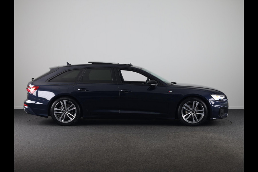 Audi A6 Avant 40 TFSI S edition Competition 204 pk S-tronic | Verlengde garantie | Navigatie | Panoramadak | Parkeersensoren | Achteruitrijcamera | Stoelverwarming | S-Line |