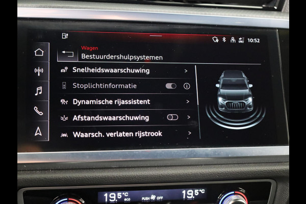Audi Q3 45 TFSI e Advanced edition 245pk | Navigatie | Sportstoelen | 19 inch lichtmetalen velgen | Stoelverwarming | Adaptieve cruise controle
