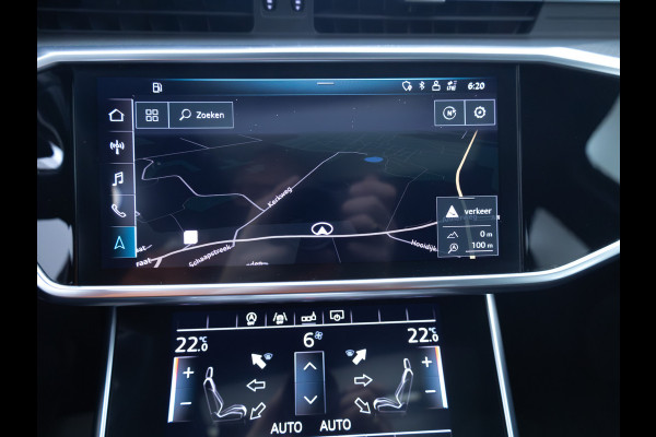 Audi A6 Limousine 45 TFSI Sport S line Edition | 20" LMV | Panoramadak | Adaptive cruise | Navigatie | Stoelverwarming, Parkeersensoren voor en achter