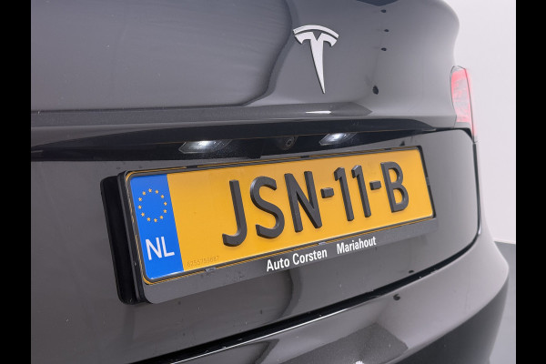 Tesla Model 3 RWD SR plus 325PK LFP Accu Ivory AutoPilot Leder Pano-dak FSD-vb. Adaptive-Cruise Camera's Elektr.-Stuur+Stoelen+Spiegels+Geheug Priv.Glasss Navi LED DAB Voorverwarmen Keyless One-Pedal-Drive Lmv 18" SOH 89% 1e Eigenaar Origineel Nederlandse Auto Fabrieks Garantie op Accu en Motor tot 23-08-2031 / 160.000km
