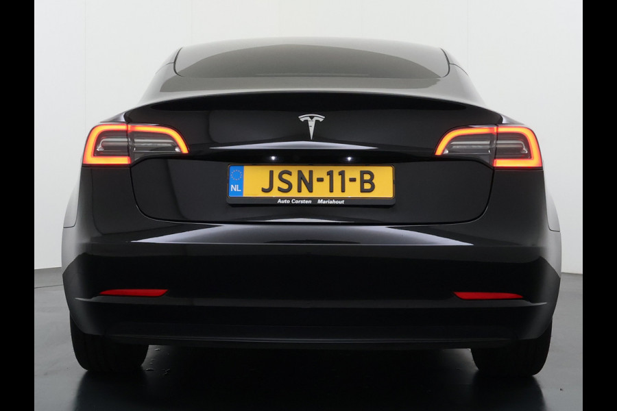 Tesla Model 3 RWD SR plus 325PK LFP Accu Ivory AutoPilot Leder Pano-dak FSD-vb. Adaptive-Cruise Camera's Elektr.-Stuur+Stoelen+Spiegels+Geheug Priv.Glasss Navi LED DAB Voorverwarmen Keyless One-Pedal-Drive Lmv 18" SOH 89% 1e Eigenaar Origineel Nederlandse Auto Fabrieks Garantie op Accu en Motor tot 23-08-2031 / 160.000km