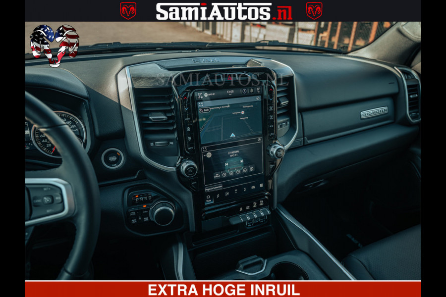 Dodge Ram SPORT | 5.7 V8 4x4 HEMI | PANORAMA DAK | GROOTSCHEM 12 INCH | LPG | Patriot Blue | CREW CAB | DUBBELE CABINE | 5 PERSOONS | DC | VOORRAAD NR 2555 - 3325