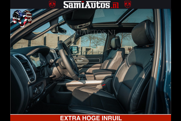 Dodge Ram SPORT | 5.7 V8 4x4 HEMI | PANORAMA DAK | GROOTSCHEM 12 INCH | LPG | Patriot Blue | CREW CAB | DUBBELE CABINE | 5 PERSOONS | DC | VOORRAAD NR 2555 - 3325