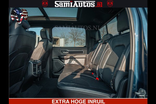 Dodge Ram SPORT | 5.7 V8 4x4 HEMI | PANORAMA DAK | GROOTSCHEM 12 INCH | LPG | Patriot Blue | CREW CAB | DUBBELE CABINE | 5 PERSOONS | DC | VOORRAAD NR 2555 - 3325
