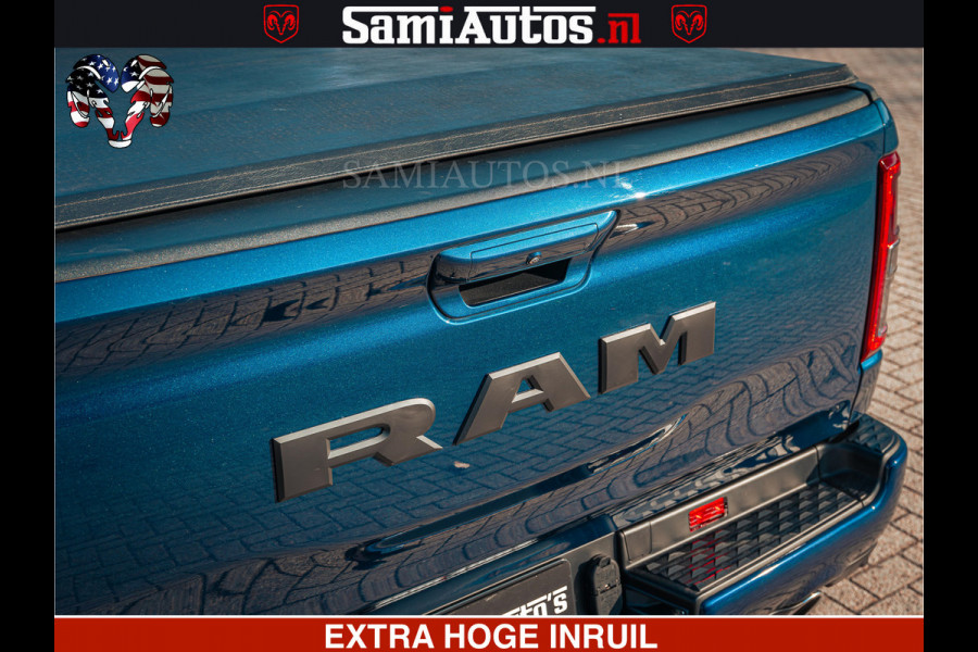 Dodge Ram SPORT | 5.7 V8 4x4 HEMI | PANORAMA DAK | GROOTSCHEM 12 INCH | LPG | Patriot Blue | CREW CAB | DUBBELE CABINE | 5 PERSOONS | DC | VOORRAAD NR 2555 - 3325