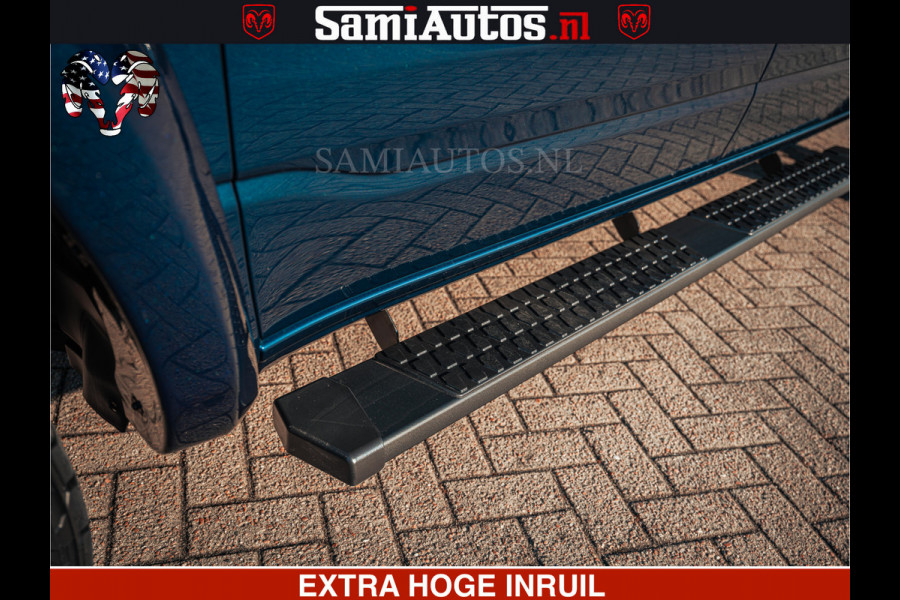 Dodge Ram SPORT | 5.7 V8 4x4 HEMI | PANORAMA DAK | GROOTSCHEM 12 INCH | LPG | Patriot Blue | CREW CAB | DUBBELE CABINE | 5 PERSOONS | DC | VOORRAAD NR 2555 - 3325