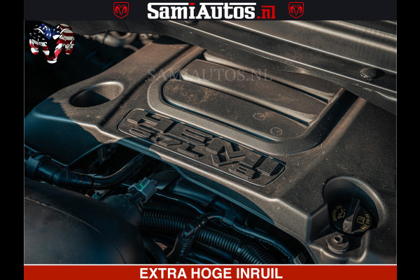 Dodge Ram SPORT | 5.7 V8 4x4 HEMI | PANORAMA DAK | GROOTSCHEM 12 INCH | LPG | Patriot Blue | CREW CAB | DUBBELE CABINE | 5 PERSOONS | DC | VOORRAAD NR 2555 - 3325
