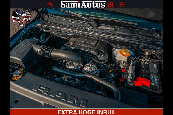 Dodge Ram SPORT | 5.7 V8 4x4 HEMI | PANORAMA DAK | GROOTSCHEM 12 INCH | LPG | Patriot Blue | CREW CAB | DUBBELE CABINE | 5 PERSOONS | DC | VOORRAAD NR 2555 - 3325