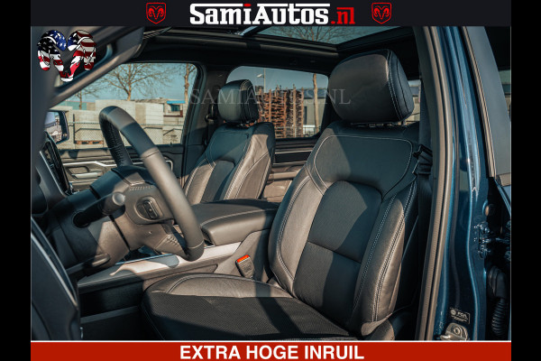 Dodge Ram SPORT | 5.7 V8 4x4 HEMI | PANORAMA DAK | GROOTSCHEM 12 INCH | LPG | Patriot Blue | CREW CAB | DUBBELE CABINE | 5 PERSOONS | DC | VOORRAAD NR 2555 - 3325