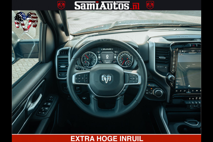 Dodge Ram SPORT | 5.7 V8 4x4 HEMI | PANORAMA DAK | GROOTSCHEM 12 INCH | LPG | Patriot Blue | CREW CAB | DUBBELE CABINE | 5 PERSOONS | DC | VOORRAAD NR 2555 - 3325
