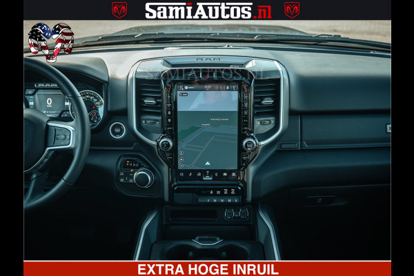 Dodge Ram SPORT | 5.7 V8 4x4 HEMI | PANORAMA DAK | GROOTSCHEM 12 INCH | LPG | Patriot Blue | CREW CAB | DUBBELE CABINE | 5 PERSOONS | DC | VOORRAAD NR 2555 - 3325