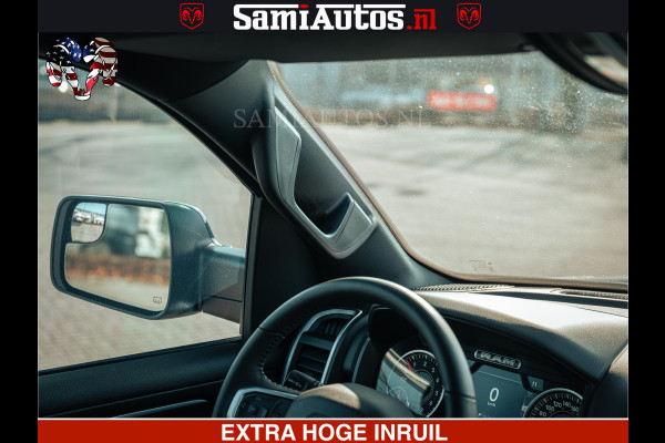 Dodge Ram SPORT | 5.7 V8 4x4 HEMI | PANORAMA DAK | GROOTSCHEM 12 INCH | LPG | Patriot Blue | CREW CAB | DUBBELE CABINE | 5 PERSOONS | DC | VOORRAAD NR 2555 - 3325
