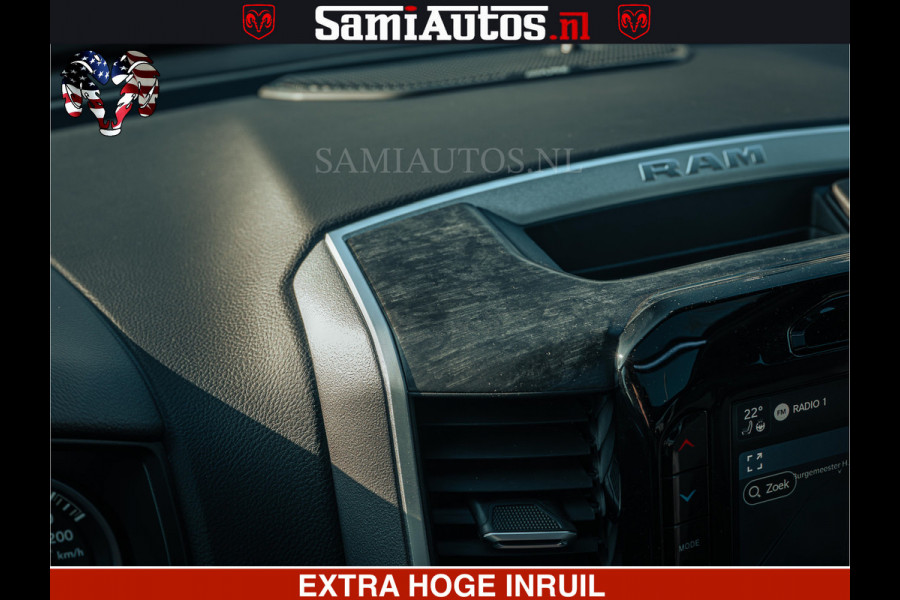 Dodge Ram SPORT | 5.7 V8 4x4 HEMI | PANORAMA DAK | GROOTSCHEM 12 INCH | LPG | Patriot Blue | CREW CAB | DUBBELE CABINE | 5 PERSOONS | DC | VOORRAAD NR 2555 - 3325