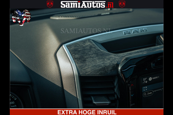 Dodge Ram SPORT | 5.7 V8 4x4 HEMI | PANORAMA DAK | GROOTSCHEM 12 INCH | LPG | Patriot Blue | CREW CAB | DUBBELE CABINE | 5 PERSOONS | DC | VOORRAAD NR 2555 - 3325