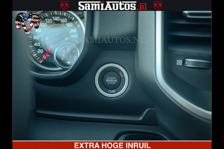 Dodge Ram SPORT | 5.7 V8 4x4 HEMI | PANORAMA DAK | GROOTSCHEM 12 INCH | LPG | Patriot Blue | CREW CAB | DUBBELE CABINE | 5 PERSOONS | DC | VOORRAAD NR 2555 - 3325