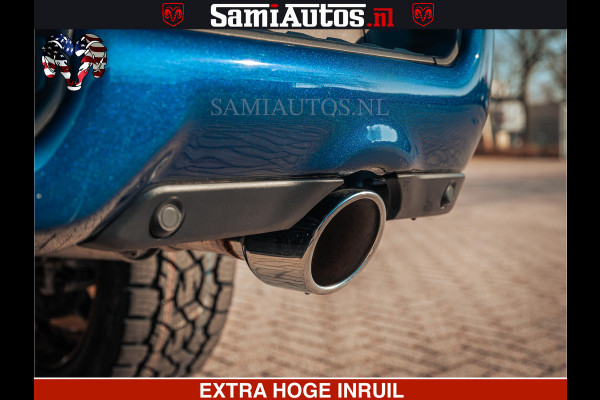 Dodge Ram SPORT | 5.7 V8 4x4 HEMI | PANORAMA DAK | GROOTSCHEM 12 INCH | LPG | Patriot Blue | CREW CAB | DUBBELE CABINE | 5 PERSOONS | DC | VOORRAAD NR 2555 - 3325