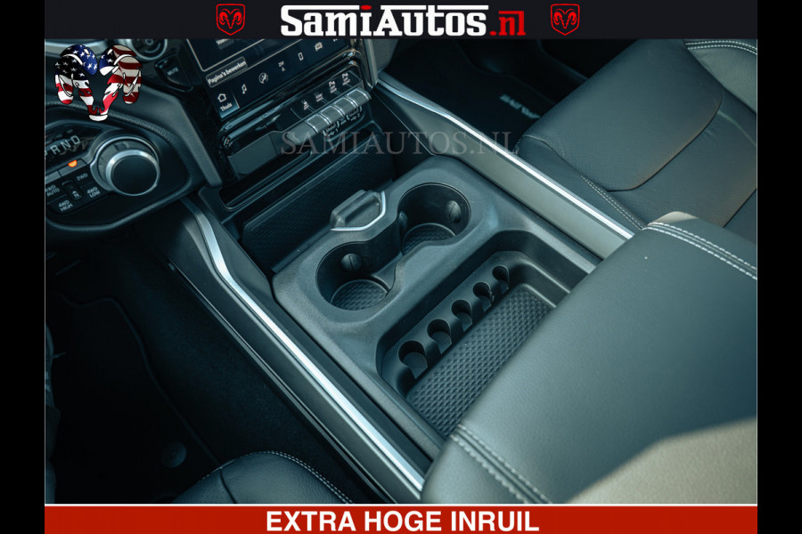 Dodge Ram SPORT | 5.7 V8 4x4 HEMI | PANORAMA DAK | GROOTSCHEM 12 INCH | LPG | Patriot Blue | CREW CAB | DUBBELE CABINE | 5 PERSOONS | DC | VOORRAAD NR 2555 - 3325