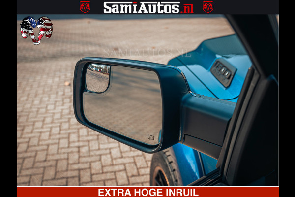 Dodge Ram SPORT | 5.7 V8 4x4 HEMI | PANORAMA DAK | GROOTSCHEM 12 INCH | LPG | Patriot Blue | CREW CAB | DUBBELE CABINE | 5 PERSOONS | DC | VOORRAAD NR 2555 - 3325