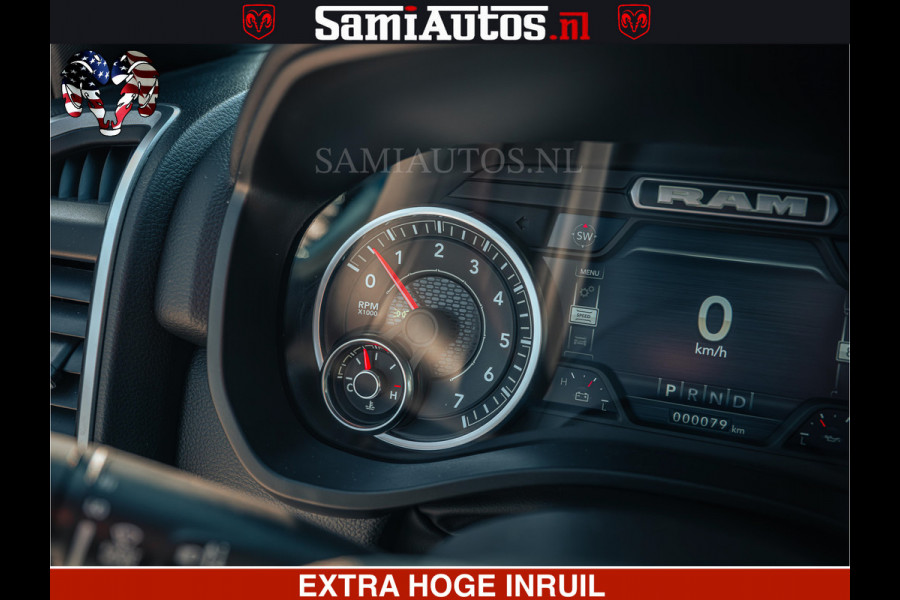 Dodge Ram SPORT | 5.7 V8 4x4 HEMI | PANORAMA DAK | GROOTSCHEM 12 INCH | LPG | Patriot Blue | CREW CAB | DUBBELE CABINE | 5 PERSOONS | DC | VOORRAAD NR 2555 - 3325