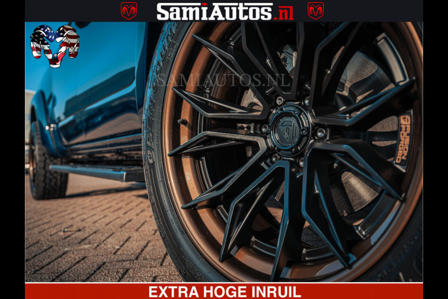 Dodge Ram SPORT | 5.7 V8 4x4 HEMI | PANORAMA DAK | GROOTSCHEM 12 INCH | LPG | Patriot Blue | CREW CAB | DUBBELE CABINE | 5 PERSOONS | DC | VOORRAAD NR 2555 - 3325