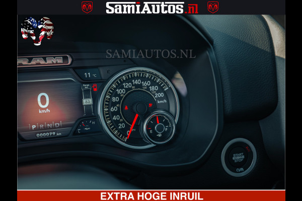 Dodge Ram SPORT | 5.7 V8 4x4 HEMI | PANORAMA DAK | GROOTSCHEM 12 INCH | LPG | Patriot Blue | CREW CAB | DUBBELE CABINE | 5 PERSOONS | DC | VOORRAAD NR 2555 - 3325