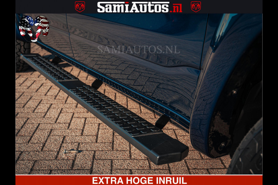 Dodge Ram SPORT | 5.7 V8 4x4 HEMI | PANORAMA DAK | GROOTSCHEM 12 INCH | LPG | Patriot Blue | CREW CAB | DUBBELE CABINE | 5 PERSOONS | DC | VOORRAAD NR 2555 - 3325