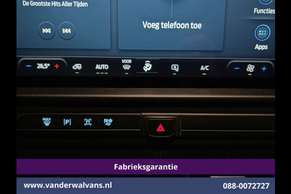 Ford Transit Custom 2.0 TDCI 136pk L2H1 Fabrieksgarantie Euro6 Airco | Camera | Apple Carplay | Cruisecontrol | Android Auto, Parkeersensoren, Verwarmde voorruit, Bijrijdersbank
