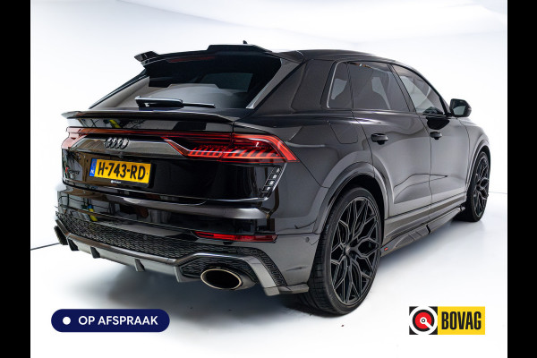 Audi RS Q8 RSQ8 4.0 V8 Urban Dynamic 800 PK / 1000 Nm Quattro | Keramisch | 24" Vossen | Akrapovic Titanium compleet | Panoramadak, Standkachel, Softclose, Stoelverw. & Ventilatie, Elec. trekhaak, B&O, 4 WST