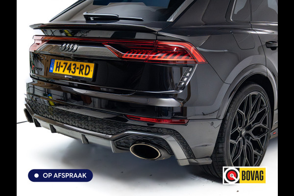 Audi RS Q8 RSQ8 4.0 V8 Urban Dynamic 800 PK / 1000 Nm Quattro | Keramisch | 24" Vossen | Akrapovic Titanium compleet | Panoramadak, Standkachel, Softclose, Stoelverw. & Ventilatie, Elec. trekhaak, B&O, 4 WST