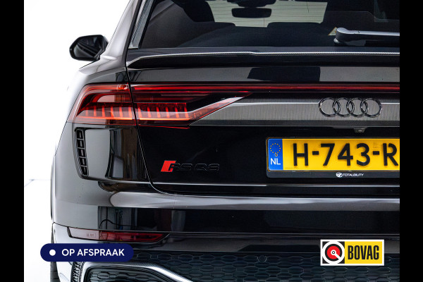 Audi RS Q8 RSQ8 4.0 V8 Urban Dynamic 800 PK / 1000 Nm Quattro | Keramisch | 24" Vossen | Akrapovic Titanium compleet | Panoramadak, Standkachel, Softclose, Stoelverw. & Ventilatie, Elec. trekhaak, B&O, 4 WST