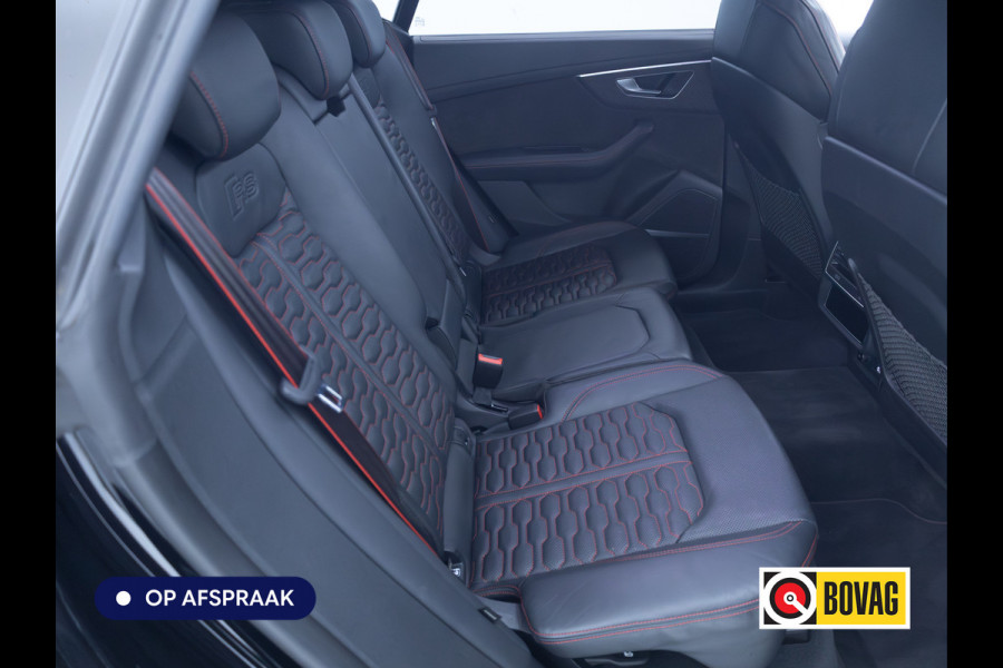 Audi RS Q8 RSQ8 4.0 V8 Urban Dynamic 800 PK / 1000 Nm Quattro | Keramisch | 24" Vossen | Akrapovic Titanium compleet | Panoramadak, Standkachel, Softclose, Stoelverw. & Ventilatie, Elec. trekhaak, B&O, 4 WST