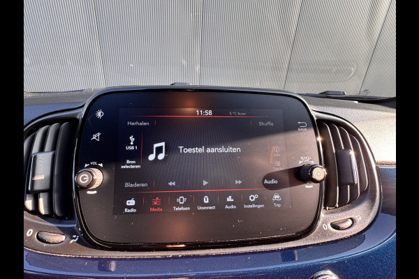 Fiat 500 1.0 Hybrid Club | Apple CarPlay/Android Auto | Cruise control