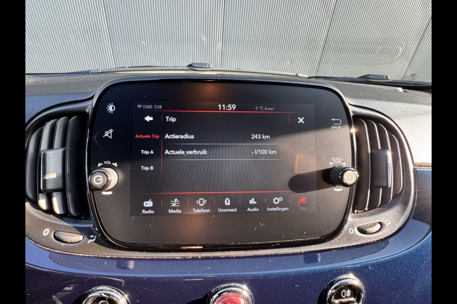 Fiat 500 1.0 Hybrid Club | Apple CarPlay/Android Auto | Cruise control