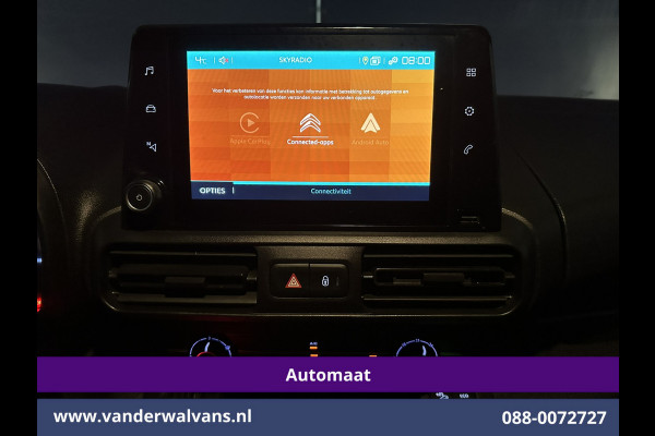 Citroën Berlingo 1.2 PureTech 131pk Automaat **Benzine** L1H1 Euro6 Airco | 3-Zits | Navigatie | Camera | Apple carplay android auto, cruisecontrol, parkeersensoren