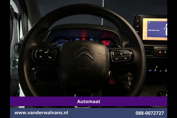 Citroën Berlingo 1.2 PureTech 131pk Automaat **Benzine** L1H1 Euro6 Airco | 3-Zits | Navigatie | Camera | Apple carplay android auto, cruisecontrol, parkeersensoren