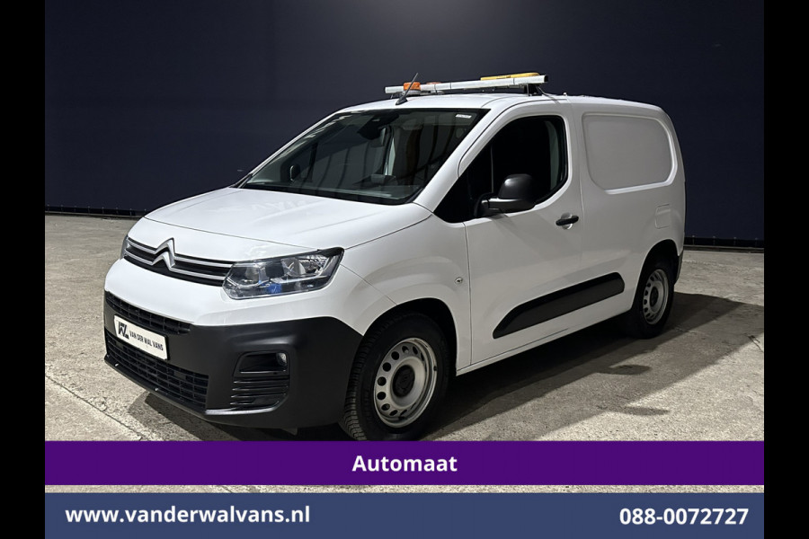 Citroën Berlingo 1.2 PureTech 131pk Automaat **Benzine** L1H1 Euro6 Airco | 3-Zits | Navigatie | Camera | Apple carplay android auto, cruisecontrol, parkeersensoren