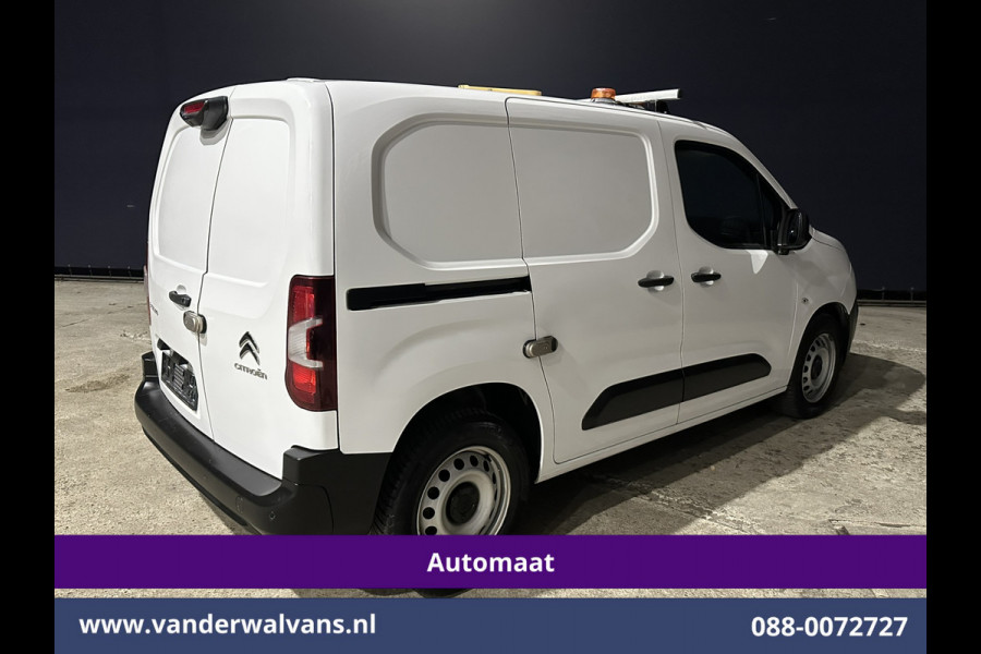 Citroën Berlingo 1.2 PureTech 131pk Automaat **Benzine** L1H1 Euro6 Airco | 3-Zits | Navigatie | Camera | Apple carplay android auto, cruisecontrol, parkeersensoren