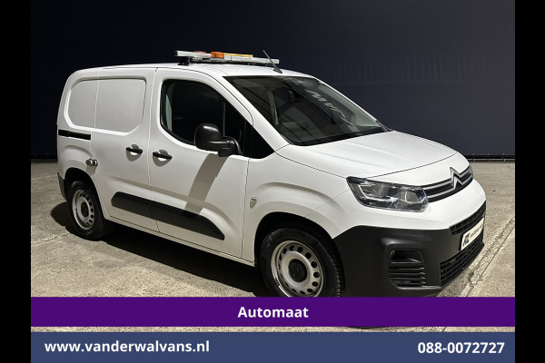 Citroën Berlingo 1.2 PureTech 131pk Automaat **Benzine** L1H1 Euro6 Airco | 3-Zits | Navigatie | Camera | Apple carplay android auto, cruisecontrol, parkeersensoren