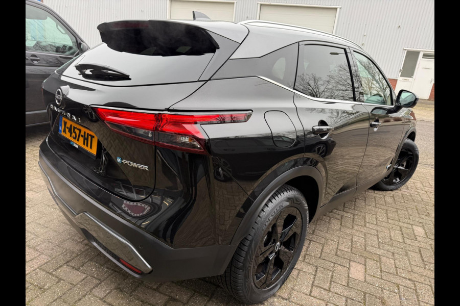 Nissan QASHQAI 1.5 e-Power 2023 BLACK EDITION AUTOMAAT PANO ACC 360 CAM