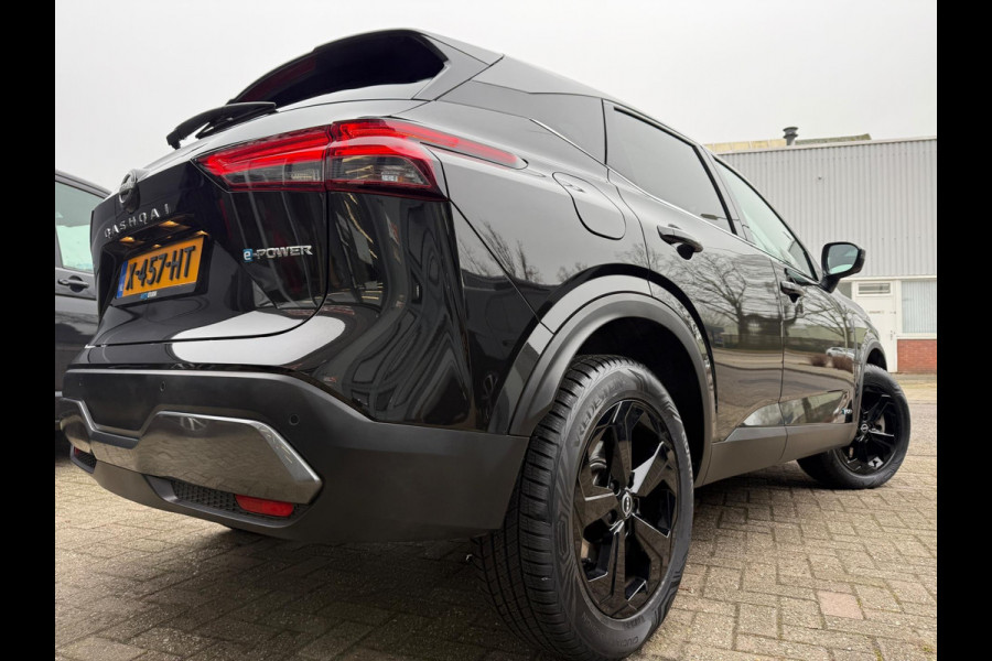 Nissan QASHQAI 1.5 e-Power 2023 BLACK EDITION AUTOMAAT PANO ACC 360 CAM