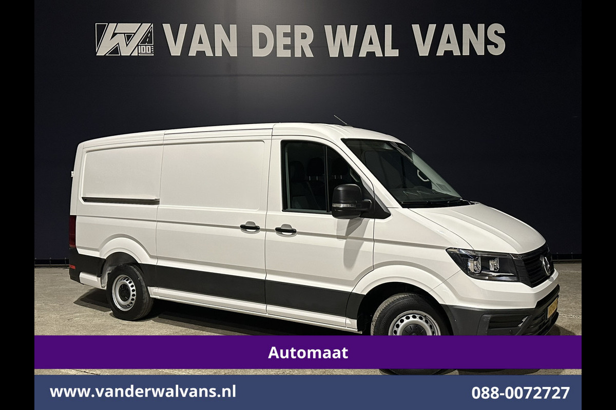 Volkswagen Crafter 2.0 TDI 141pk Automaat L3H2 L2H1 Inrichting Euro6 Airco | Navigatie | Camera Apple Carplay, Android Auto, Cruisecontrol, Bijrijdersbank, 3000kg trekvermogen