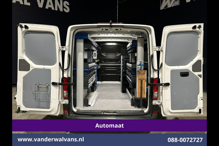 Volkswagen Crafter 2.0 TDI 141pk Automaat L3H2 L2H1 Inrichting Euro6 Airco | Navigatie | Camera Apple Carplay, Android Auto, Cruisecontrol, Bijrijdersbank, 3000kg trekvermogen