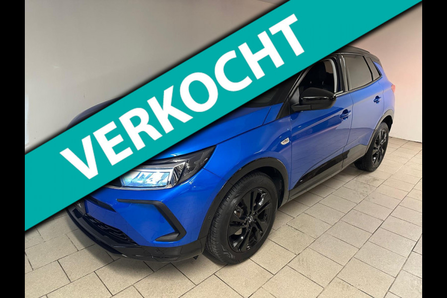 Opel Grandland 1.2 Turbo GS Line 130PK AIRCO CLIMA CRUISE NAVI VIA APP APPLE CARPLAY PDC SPORTINT VELG NIEUWSTAAT